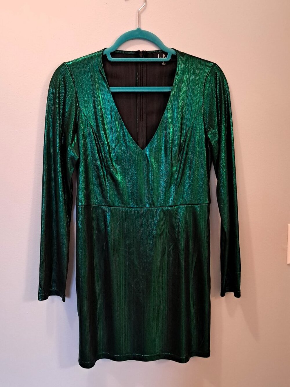Lulu's brand size large green mini dress